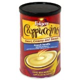 Folgers Cappuccino French Vanilla Beverage Mix