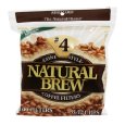 Natural Brew #4 Cone Natural Brown Paper Coffee Filters