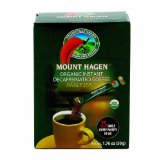 Mount Hagen Single Serve Instant Coffee Sticks Decaffeinated