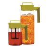 Takeya 2-Piece Flash Chill Iced Tea Maker Set with Silicone Handles