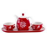 HuesnBrews Poinsettia Tea for Two