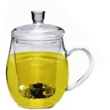 Sun's Tea (TM) 12oz Personal All Glass Made Tea Infuser & Teapot