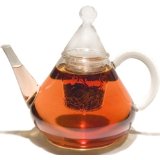 GROSCHE Merlin 40 ounce Thermal Glass Infuser Teapot