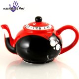Whimsical Fat And Happy Tuxedo Cat/Kit-Tea Teapot For Cat Lovers By Enesco