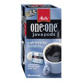 Melitta One:One Java Pods, A Cafe Kind of Day, Light Roast Coffee