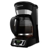 Black & Decker CM1010B 12-Cup Programmable Coffeemaker with Glass Carafe