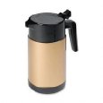 Hormel HOR4924 Wide Mouth with Snap-off Lid 40oz Poly Lined Carafe Black/Gold