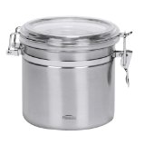 Trudeau Canister 0871808 Stainless-Steel 30 Ounce Food-Storage Canister