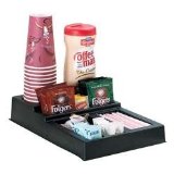 Dispenser Rite Coffee Condiment & Stir Stick Countertop Organizer