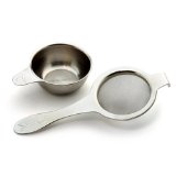 Norpro Decorative Tea Infuser with Drip Cup