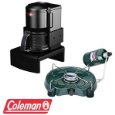 Coleman Coffee Maker with Propane Burner Combo, 7500 BTU Burner, Easy Pour Decanter