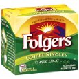 Folgers Classic Roast Decaffeinated Coffee Singles