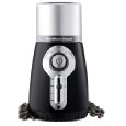 Hamilton Beach 80374 Custom Grind Hands-Free Coffee Grinder, Black