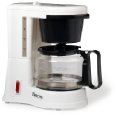 Jerdon First Class CM410WD 4 Cup Coffee Maker, White