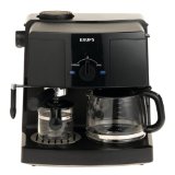 Krups XP1500 Coffee and Espresso Combination Machine, Black