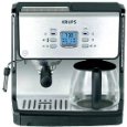 Krups XP2070 Programmable 10-Cup Coffeemaker/15-Bar Pump Espresso Machine