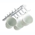 Sliding Cup Rack (White)