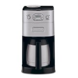 Cuisinart DGB-650BC Grind-and-Brew Thermal 10-Cup Automatic Coffeemaker, Brushed Metal