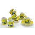 Yedi Yellow Cat Demitasse Cup & Saucer