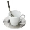 Yedi Houseware Classic Coffee and Tea Metropolitan Espresso Cups and Saucers